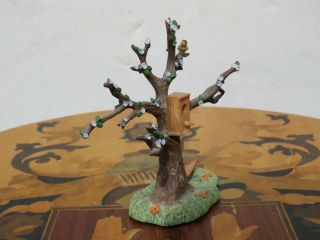 Hummel Summer Village Series Miniature Accessory Tree with Bench 827971 MIB 6