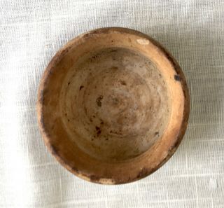 Vintage/Antique Hand Painted Meyer Pottery Bowl,  Landscape,  Bluebonnets - Texas 4