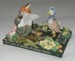 Beatrix Potter The Tale Of Jemima Puddle - Duck Limited Edition Tableau