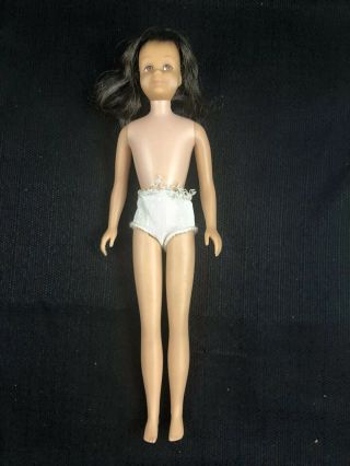 Vintage 1965 Brunette Scooter Barbie Doll Skipper Friend 1040 Tlc