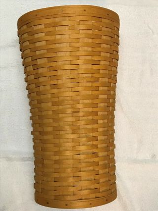 Longaberger Umbrella Basket With Protector Set Combo 1998