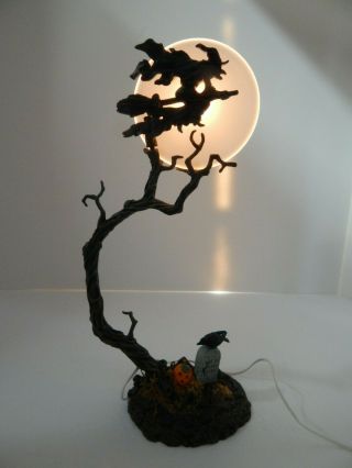 Dept 56 Halloween Village Witch By The Light Of The Moon 52879