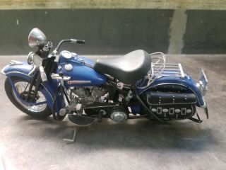 Franklin 1948 Harley Davidson Panhead Motorcycle 1:10 SCALE DIECAST MODEL 2