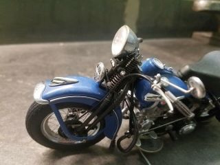Franklin 1948 Harley Davidson Panhead Motorcycle 1:10 SCALE DIECAST MODEL 6