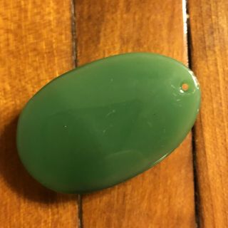 Chinese Jade Or Glass Pendant Asian Jewelry Traditional Imperial Style Old Type 2