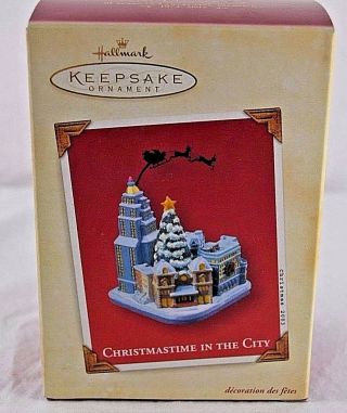 Hallmark Keepsake Ornament Christmas Time In City 2003