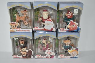 Cvs Exclusive Island Of Misfit Toys 1999 Christmas Ornaments Set Of 6