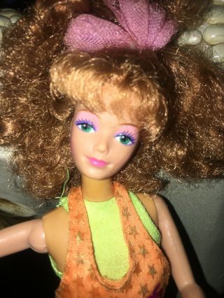 Barbie And The Rockers Diva Midge Redhead Curly Hair 80s Vintage Doll