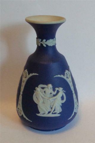 Antique Wedgwood Jasperware Vase Allegorical