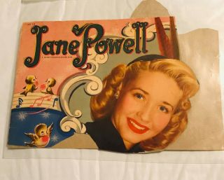 Jane Powell - Whitman Paper Dolls - Vintage 1951 1185