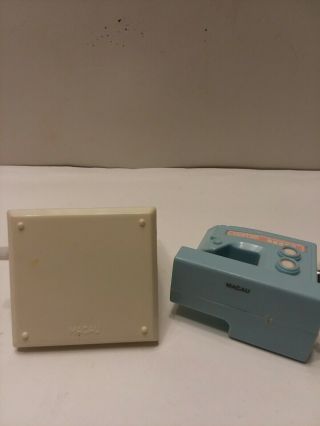 Vintage Barbie Doll House Action Accent Wind Up Computer & Sewing Machine 5