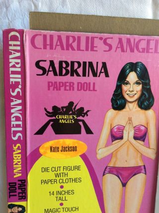 Vintage Paper Doll Charles Angels; Kate Jackson; Uncut; 1977 3