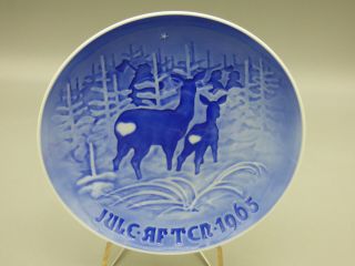 B&g Bing & Grondahl 1965 " Bringing Home The Tree " Christmas Collector Plate