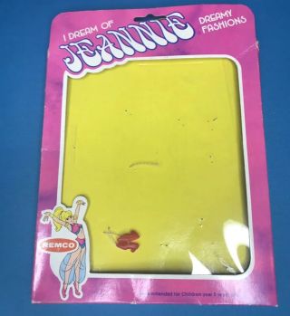 Vintage I Dream Jeannie Fashion Clothes,  Dawn Pippa Cindi 734 Box Only Red Shoes