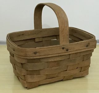 Longaberger Vintage Baby Easter Basket 1983