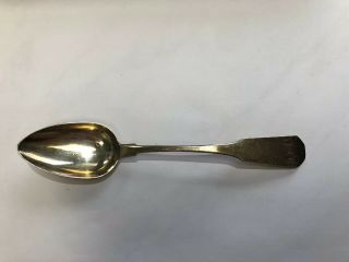 Early 1850s A.  Hews Jr Coin Silver Spoon 14.  1g 6.  25”