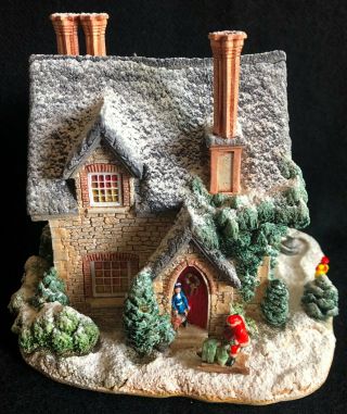 Lilliput Lane - Christmas Party - Cond.  W/ Box And Signed Deed