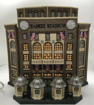 Dept 56 Yankee Stadium 58923 Christmas In The City With Box