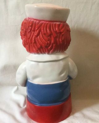 Andy from Raggedy Ann Plastic Bank The Bobbs Merrill Co My Toy Co Vintage 1972 3