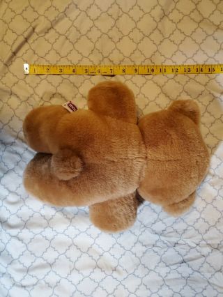 ETONE stuffed teddy bear plush 14 inch 1988 2
