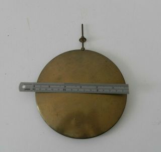 Vintage Brass Large Clock Pendulum 6 " - Diameter 300g