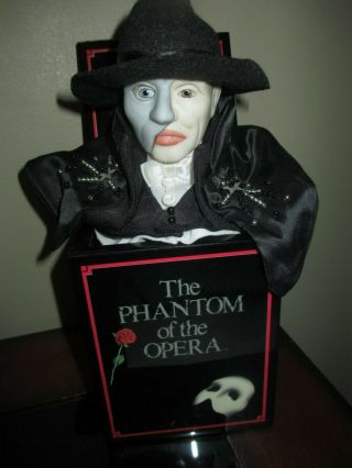 Phantom Of The Opera Musical Jack In The Box 1990 Enesco Rare