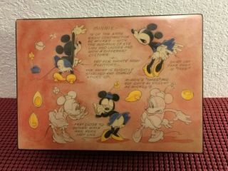 Linden Minnie Mouse Music Box Disney 