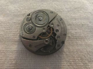 ANTIQUE YORK STANDARD POCKET WATCH MOVEMENT WITH DIAL 7J BD408043 2
