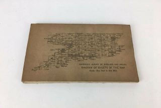Vintage Cloth Ordnance Survey Map of North East London & Epping Forest 2