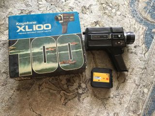 Vintage Keystone Xl100 8 Movie Camera Iob Motor