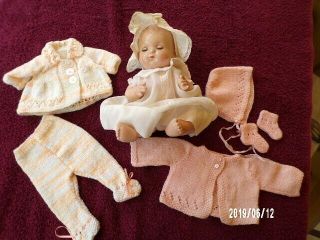 Vintage Effanbee Patsy Baby Doll Composition 10 