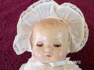 Vintage Effanbee Patsy Baby Doll Composition 10 