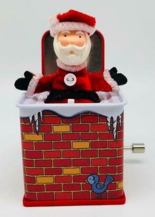 2004 Pop Goes The Santa Hallmark Ornament Jack In The Box 2