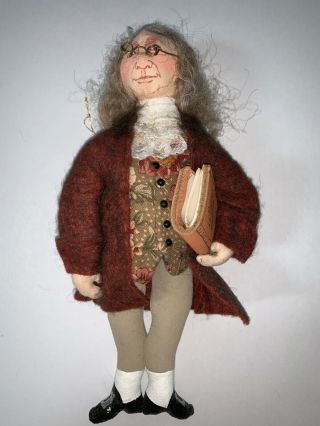Gladys Boalt Benjamin Franklin Historical Figure Ornament