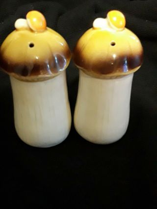 Vintage Sears Merry Mushroom/Salt & Pepper Shakers/Merry Mushroom/Vintage shaker 3