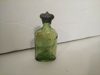 Royal Lyme Antique Green Glass Bottle