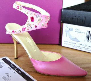 Just The Right Shoe - Pink Poodle (see My Other Items For 90,  Shoes)