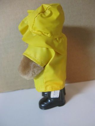 1987 Paddington Bear In Yellow Raincoat & Gum Boots 3