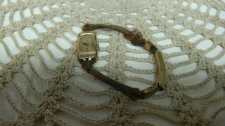 Vintage Antique Art Deco Ladies Gruen Watch 10k Gold Filled