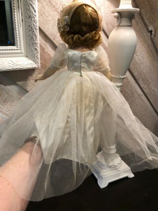 Vintage madame alexander bride doll 6