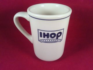 Vintage IHOP Restaurant Ceramic Coffee Cup Mug BUFFALO CHINA Pancakes I - HOP 2