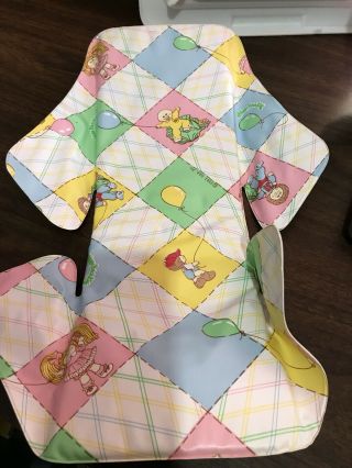 Vintage 1983 Cabbage Patch Kids Doll Carrier Car Seat Replacement Pad Cushion