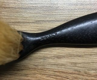 Antique Ebony and Pure Bristle Crumb Brush 4