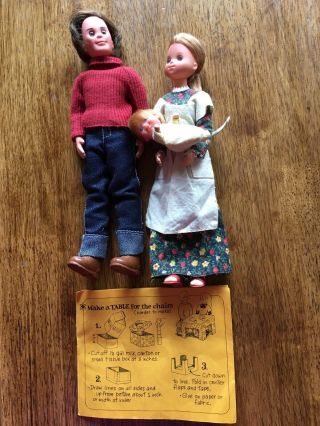 Vintage 1970’s Sunshine Family Dolls