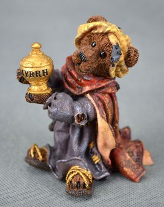 Boyd ' s Bears Raleigh as Balthasar with Myrrh Nativity Series 2 3