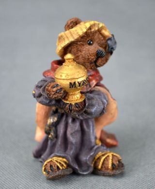 Boyd ' s Bears Raleigh as Balthasar with Myrrh Nativity Series 2 4