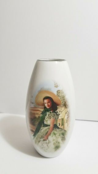 Gone With The Wind Porcelain Vase Scarlett O 
