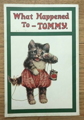 What Happened To Tommy By Frances Brundage Vintage Merrimack Reprint Antique