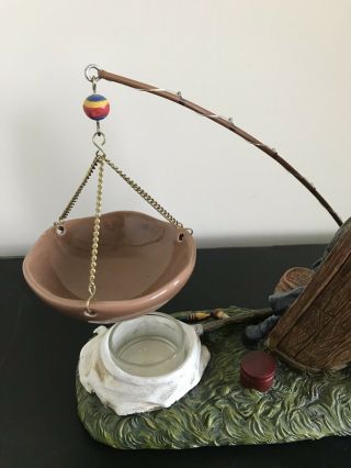 Yankee Candle Fishing Boat Tart Warmer/Burner Collectibles Retired 7