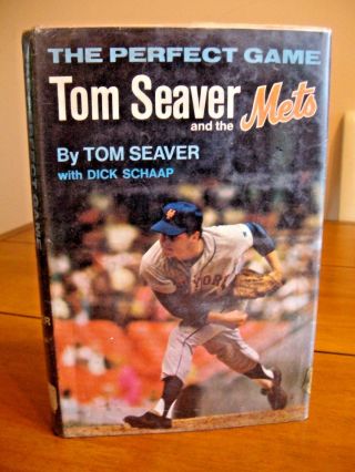 Vintage Book " The Perfect Game Tom Seaver & The Mets " By Tom Seaver/dick Schaap